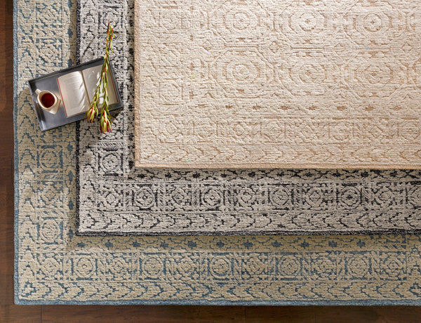 Louvre LOU-2301 12' x 15' Handmade Rug LOU2301-1215  Tan, Cream Surya