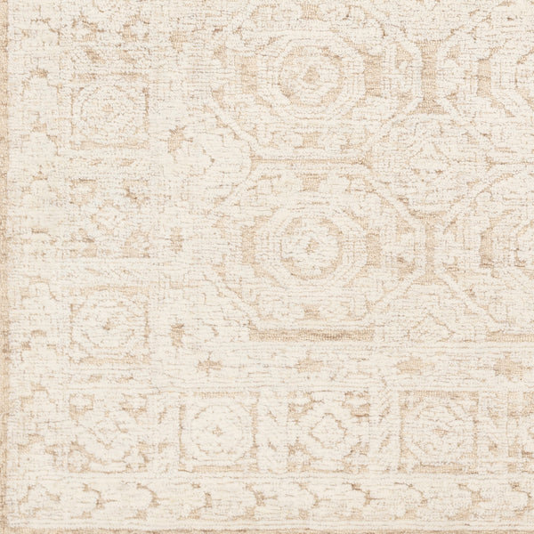Louvre LOU-2301 12' x 15' Handmade Rug LOU2301-1215  Tan, Cream Surya