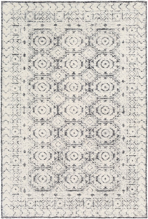 Louvre LOU-2303 12' x 15' Handmade Rug LOU2303-1215  Black, Ivory, Cream Surya