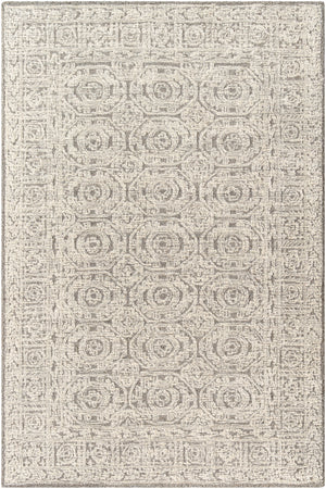 Louvre LOU-2309 9' x 12' Handmade Rug LOU2309-912  Cream, Taupe Surya