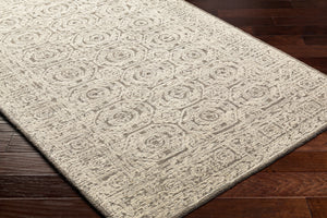 Louvre LOU-2309 9' x 12' Handmade Rug LOU2309-912  Cream, Taupe Surya