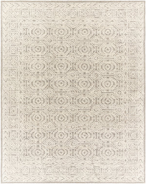 Louvre LOU-2309 8' x 10' Handmade Rug LOU2309-810  Cream, Taupe Surya