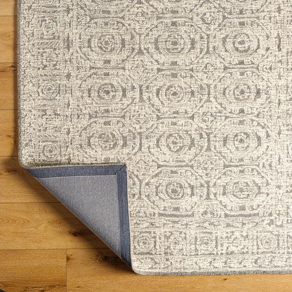 Louvre LOU-2309 9' x 12' Handmade Rug LOU2309-912  Cream, Taupe Surya