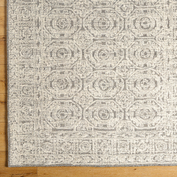 Louvre LOU-2309 9' x 12' Handmade Rug LOU2309-912  Cream, Taupe Surya