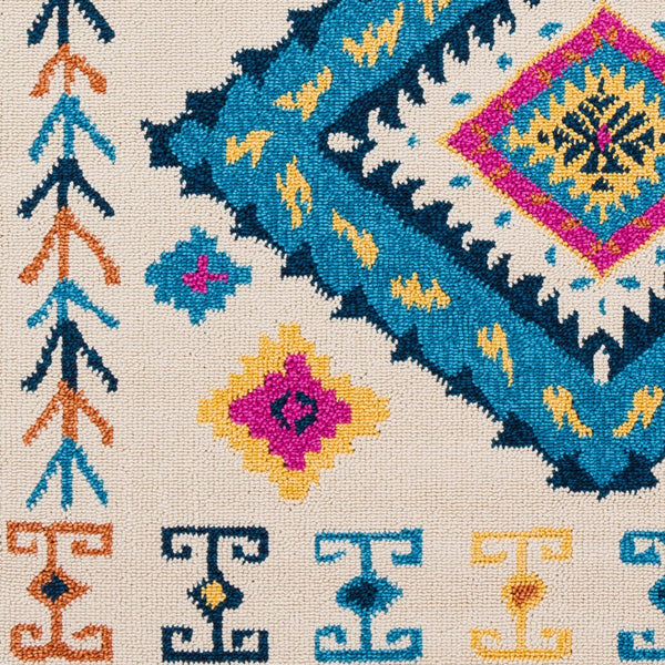 Livabliss Love Fringed Polypropylene Area Rug Transitional Knotwork Pattern for Living Rooms LOV2302-93121