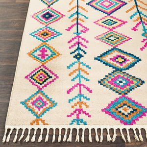 Livabliss Love Collection Turkish Woven Polypropylene Area Rug with Fringe for Living Rooms LOV2303-93121
