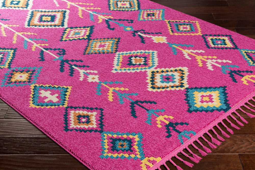 Livabliss Love Polypropylene Area Rug with Fringe Turkish Woven for Living or Dining Rooms LOV2305-93121