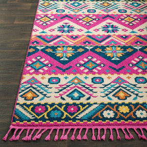 Livabliss Love Collection Fringe Area Rug Polypropylene Machine Woven for Living or Dining Room LOV2320-93121