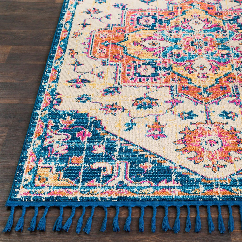 Livabliss Love Polypropylene Area Rug Turkish Woven Fringe Border for Living Room Floors LOV2323-93121