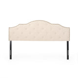 Christopher Knight Home® - Noble House - Cordeaux Contemporary Upholstered King/Cal King Headboard