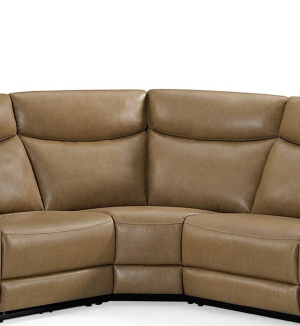 Parker House Parker Living Momentum - Ultimate Zero Gravity Power Recliner With Massage & Heat Features Tan 70% Polyester,30% Pu (W) Mmtm#850-cshw