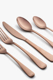 Lenox Cambridge Rhiannon Copper Satin 20-Piece Flatware Set NO COLOR METAL 506020CWG12R