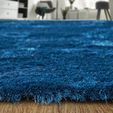 Feizy Rugs Indochine Plush Hand-tufted Polyester Shag Rug - Luxurious High Pile For Contemporary Spaces Blue,Green Polyester 4944550ftel000c50