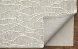 Feizy Rugs Enzo Wool Hand Tufted Casual Rug Taupe/Ivory 12' x 15'