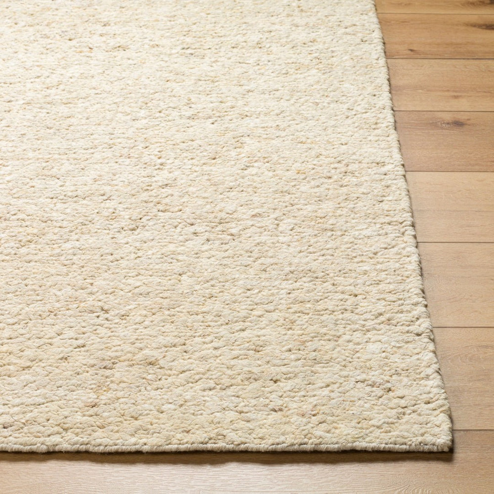 Surya La Palma Hand Knotted Wool Area Rug Minimalist Neutral Warmth for Living Spaces 5' x 7'6" Rectangle LPL2300-576