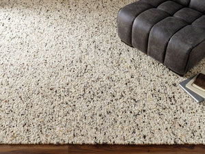 Surya La Palma Hand Knotted Wool Area Rug Minimalist Modern Style for Living Spaces 5' x 7'6" Rectangle LPL2302-576