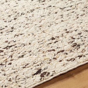 Surya La Palma Hand Knotted Wool Area Rug Minimalist Modern Style for Living Spaces 5' x 7'6" Rectangle LPL2302-576