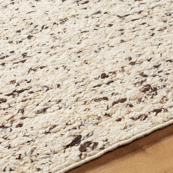 Surya La Palma Hand Knotted Wool Area Rug Minimalist Modern Style for Living Spaces 5' x 7'6" Rectangle LPL2302-576