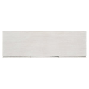 Bernhardt Bernhardt Solaria Buffet With Weathered Bone Finish, Chiseled Resin Doors, Soft-Close Storage Console 310134