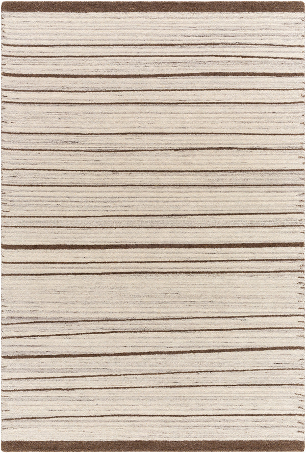 La Puna LPN-2300 9' x 12' Handmade Rug LPN2300-912  Light Silver, Warm Grey, Walnut, Taupe Surya