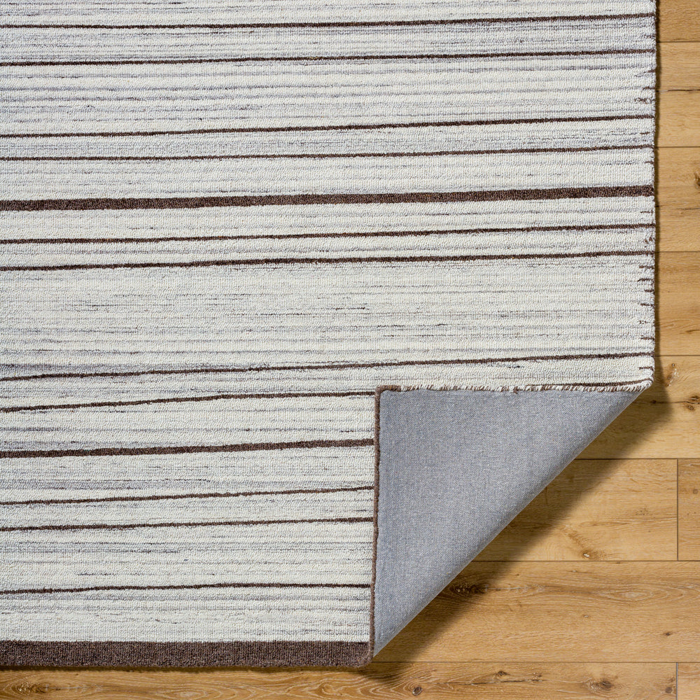 La Puna LPN-2300 9' x 12' Handmade Rug LPN2300-912  Light Silver, Warm Grey, Walnut, Taupe Surya