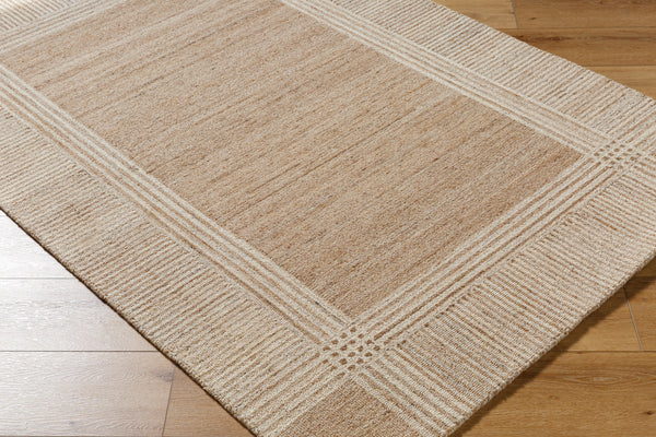 La Puna LPN-2301 9' x 12' Handmade Rug LPN2301-912  Khaki, Prairie Dust, Desert Tan, Pearl Surya
