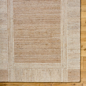 La Puna LPN-2301 9' x 12' Handmade Rug LPN2301-912  Khaki, Prairie Dust, Desert Tan, Pearl Surya