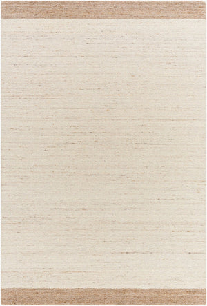 Livabliss La Puna Hand Tufted Wool Accent Rug for Entryway Bathroom or Compact Living Spaces Ivory, Sand 9' x 12' LPN2302-912