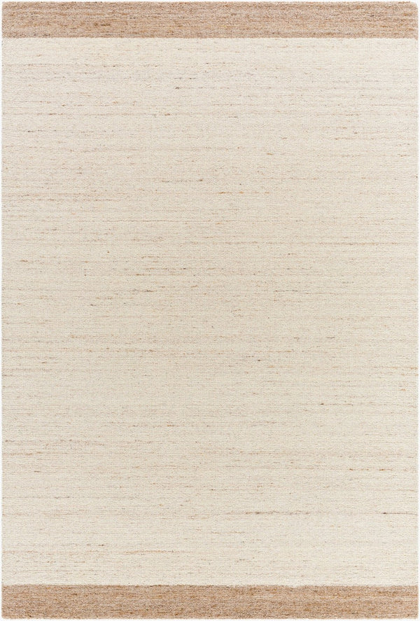 Livabliss La Puna Hand Tufted Wool Accent Rug for Entryway Bathroom or Compact Living Spaces Ivory, Sand 9' x 12' LPN2302-912