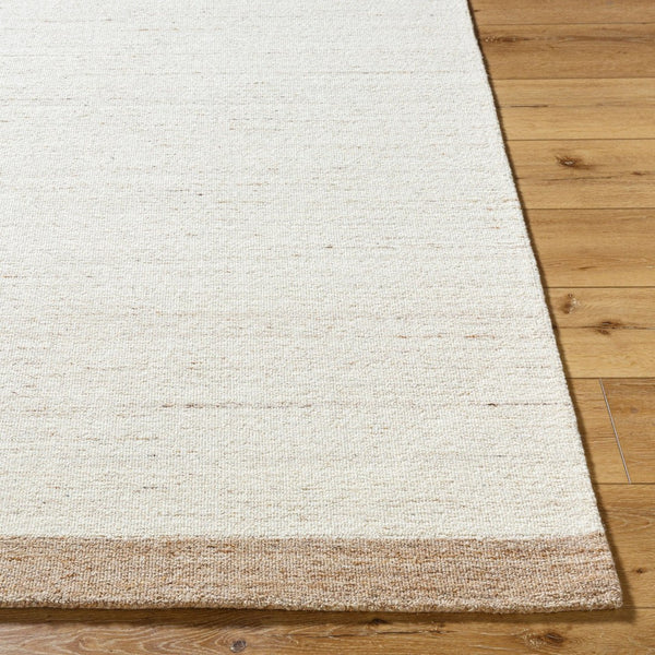 Livabliss La Puna Hand Tufted Wool Accent Rug for Entryway Bathroom or Compact Living Spaces Ivory, Sand 9' x 12' LPN2302-912