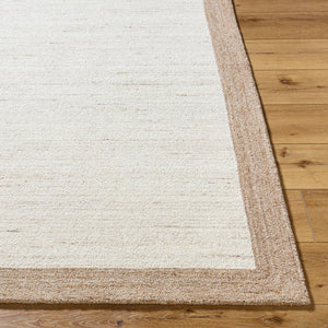 La Puna LPN-2303 9' x 12' Handmade Rug LPN2303-912  Pearl, Natural, Khaki, Prairie Dust Surya