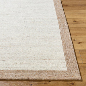 Livabliss La Puna Hand Tufted Wool Accent Rug Plush Artisan Texture for Entryways and Bedside Beige, Sandston 9' x 12' LPN2303-912