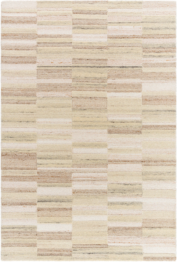 La Puna LPN-2306 9' x 12' Handmade Rug LPN2306-912  Ash, Pearl, Khaki Surya