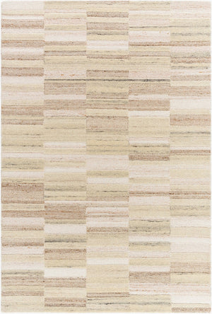 Livabliss La Puna Hand-tufted Wool Accent Rug Artisan Crafted for Entryways and Cozy Spaces Light Gray, Bei 2' x 3' LPN2306-23