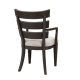 West End Loft Wood Back Arm Chair - Set of 2 Brown with Tuxedo Finish P361261 Pulaski Furniture