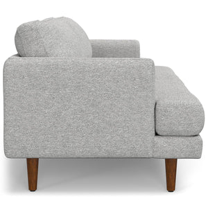 English Elm Livingston 90" Mid-Century Modern Sofa In Mist Grey - Oversized Comfort, Eco-Friendly Design, Seats 3 B136P159962
