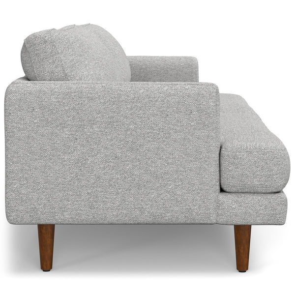 English Elm Livingston 90" Mid-Century Modern Sofa In Mist Grey - Oversized Comfort, Eco-Friendly Design, Seats 3 B136P159962