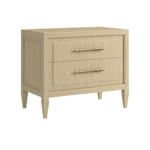 A.R.T. Furniture Eave Modern Two-Drawer Nightstand in Natural Wood Finish - Stylish Storage for Your Bedroom Decor 436141-1825