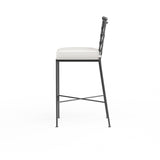 Provence Barstool in Canvas Flax w/ Self Welt SW3201-7B-FLAX-STKIT Sunset West