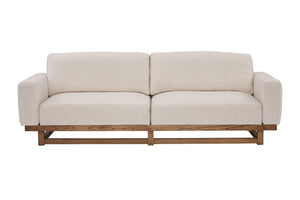 A.R.T. Furniture Floating Track Sofa - Contemporary Cream Elegance For Your Living Space, Perfect Blend Of Style & Comfort   758521-5062