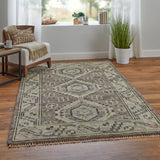 Feizy Rugs Fillmore Wool Hand Knotted Classic Rug Brown/Gray 12' x 15'