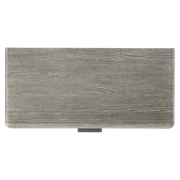 Bernhardt Bernhardt Monolith Tall Drawer Chest With Wire-Brushed Oak Puma Finish, 5 Soft-Close Drawers & Graphite Hardware 343143