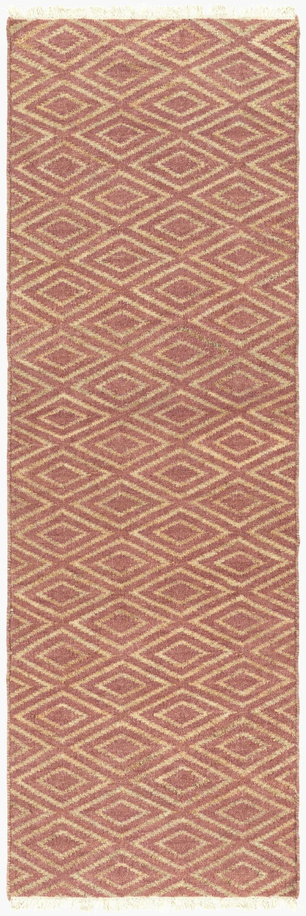 Surya Laural 2'6" X 8' Handmade Jute Rug - Global Inspired Elegance For Eclectic Home Décor Charm! Cream Jute Lrl6007-268