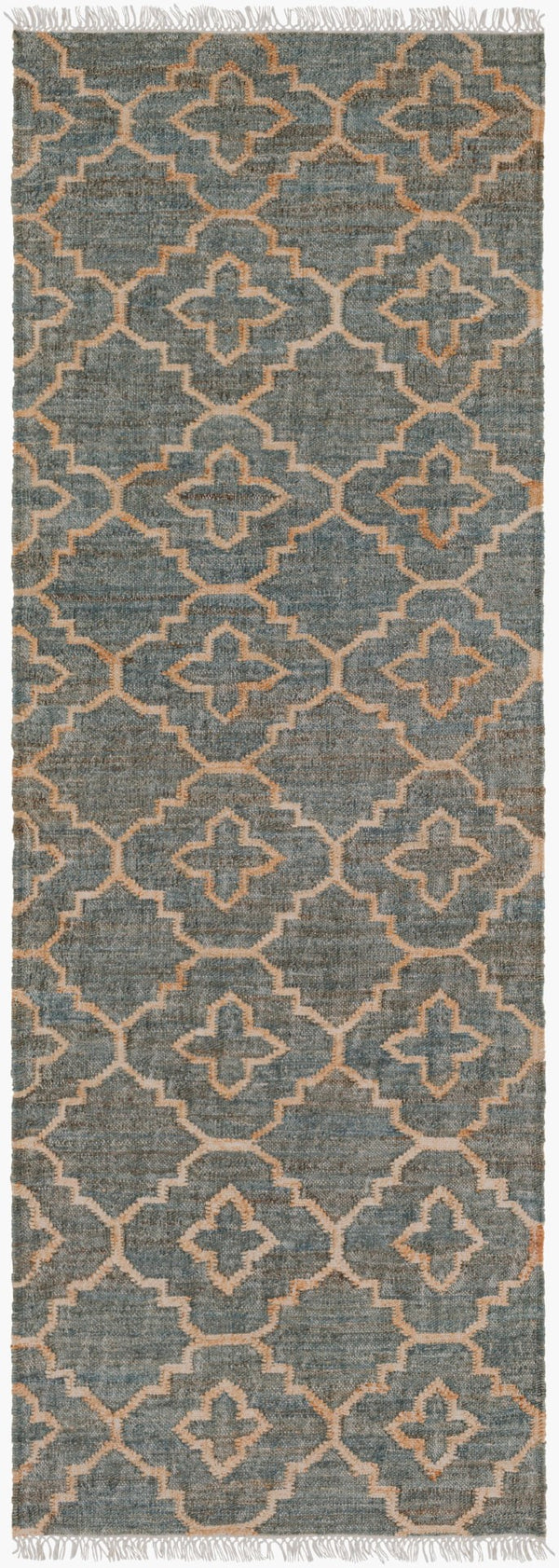 Surya Laural 2'6" X 8' Handmade Jute Rug - Global Inspired Elegance For Eclectic Home Décor Charm! Gray Jute Lrl6010-268