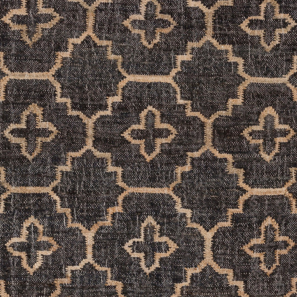 Surya Laural 2'6" X 8' Handmade Jute Rug - Global Inspired Elegance For Eclectic Home Décor Charm! Black Jute Lrl6013-69