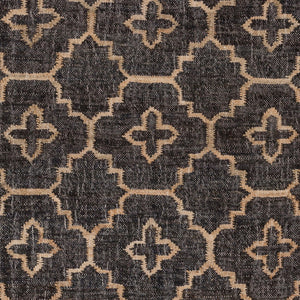 Surya Laural 2'6" X 8' Handmade Jute Rug - Global Inspired Elegance For Eclectic Home Décor Charm! Black Jute Lrl6013-69