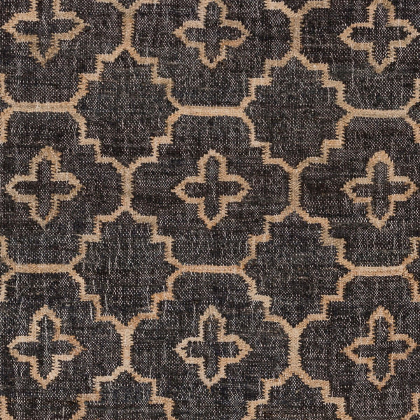 Surya Laural 2'6" X 8' Handmade Jute Rug - Global Inspired Elegance For Eclectic Home Décor Charm! Black Jute Lrl6013-69