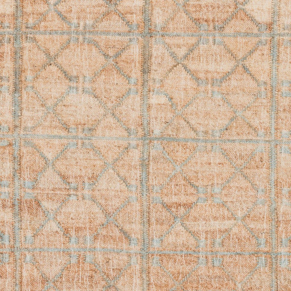 Livabliss Laural Hand Woven Jute Flatweave Rug Farmhouse Artisan Fringe for Entryway Kitchen Tan, Dusty Sage 9' x 13' LRL6014-913