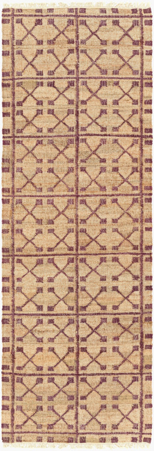Surya Laural 2'6" X 8' Handmade Jute Rug - Global Inspired Elegance For Eclectic Home Décor Charm! Cream Jute Lrl6018-268