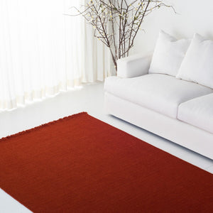 Safavieh Glenville Hand Loomed Contemporary Rug Rust LRL6360P-9